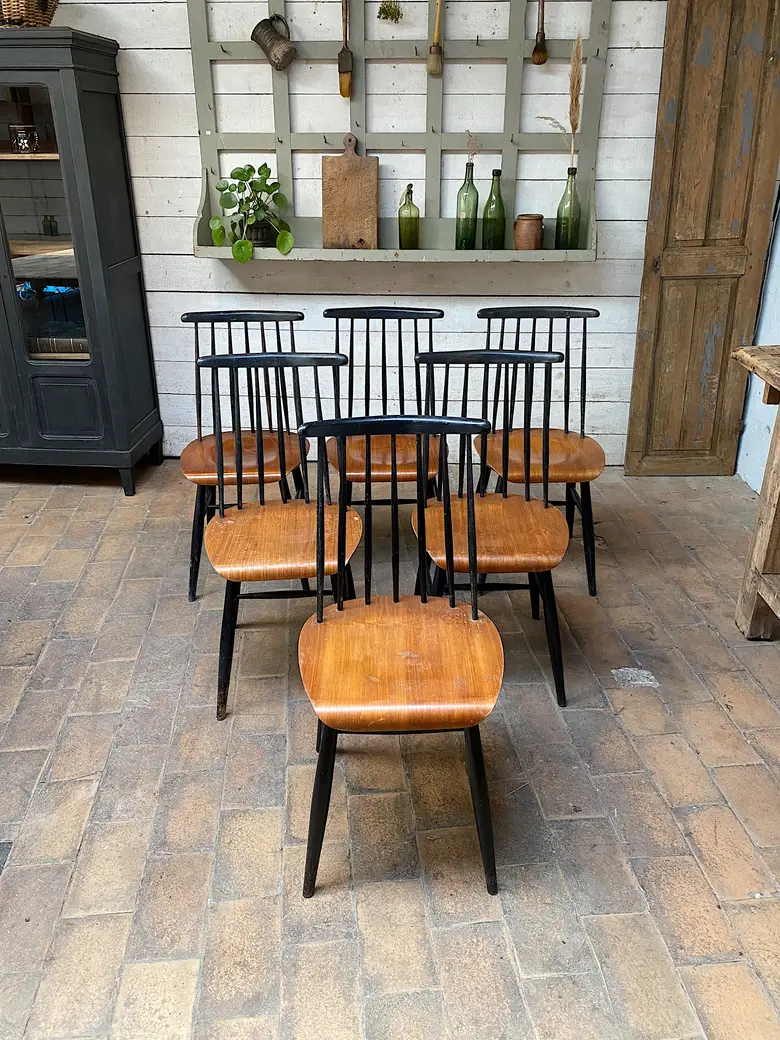 Chaises Tapiovaara Années 60 PLUS QUE 2 DISPONIBLES