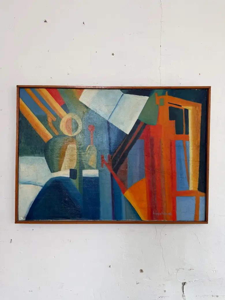 Composition cubiste – années 60/70