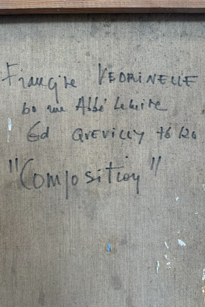 Composition cubiste – années 60/70