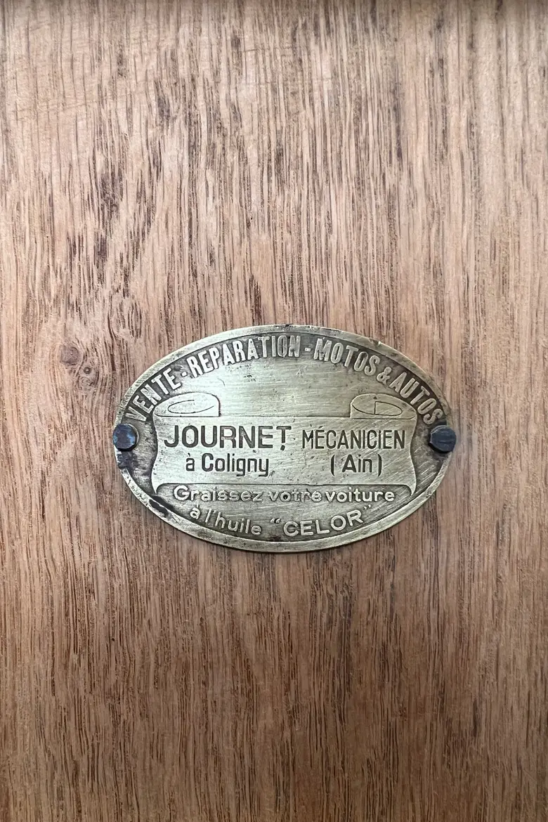 Comptoir de caisse en chêne
