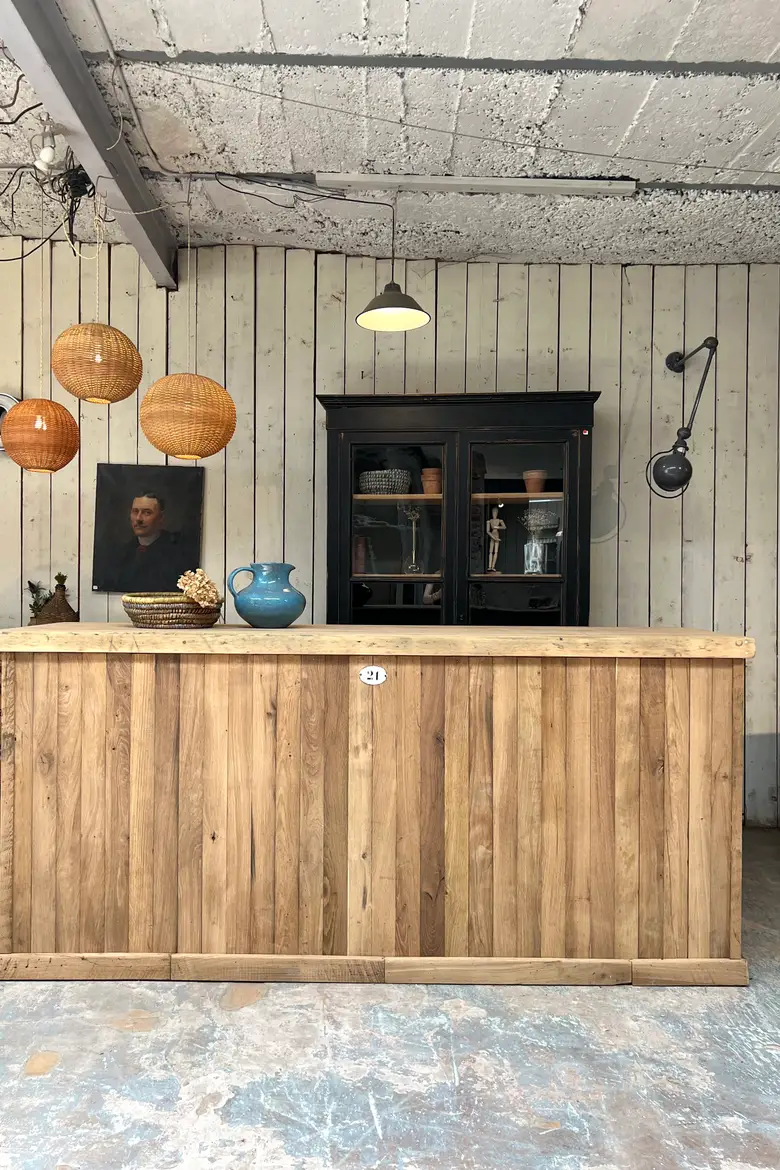 Comptoir en chêne Contemporain