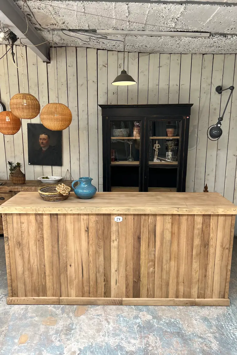 Comptoir en chêne Contemporain