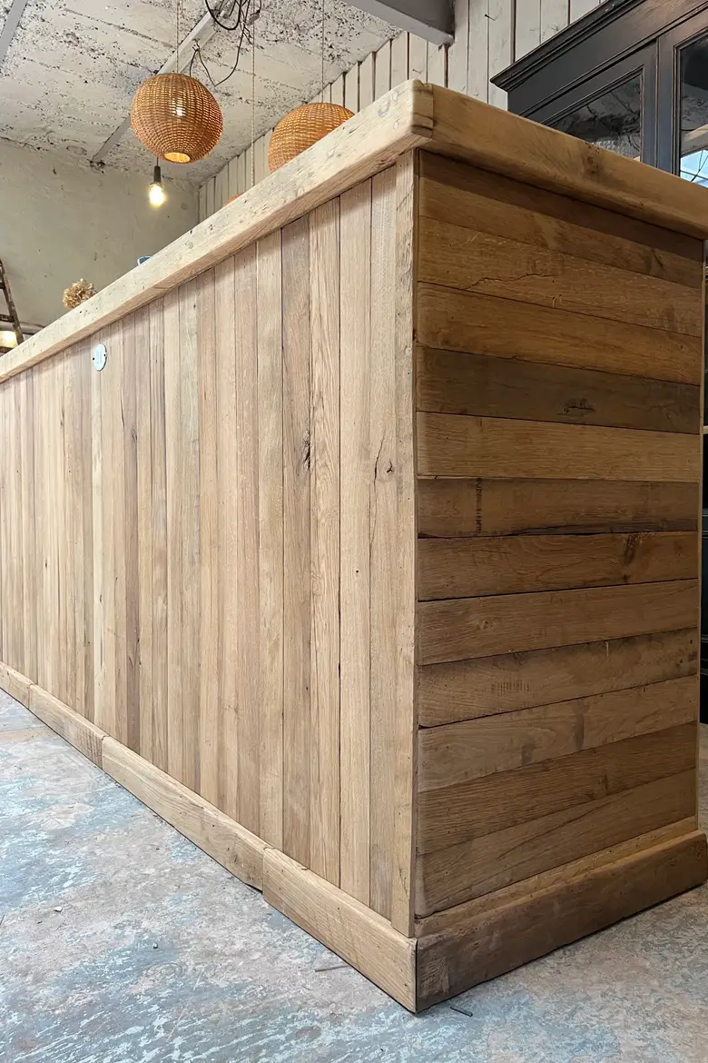 Comptoir en chêne Contemporain