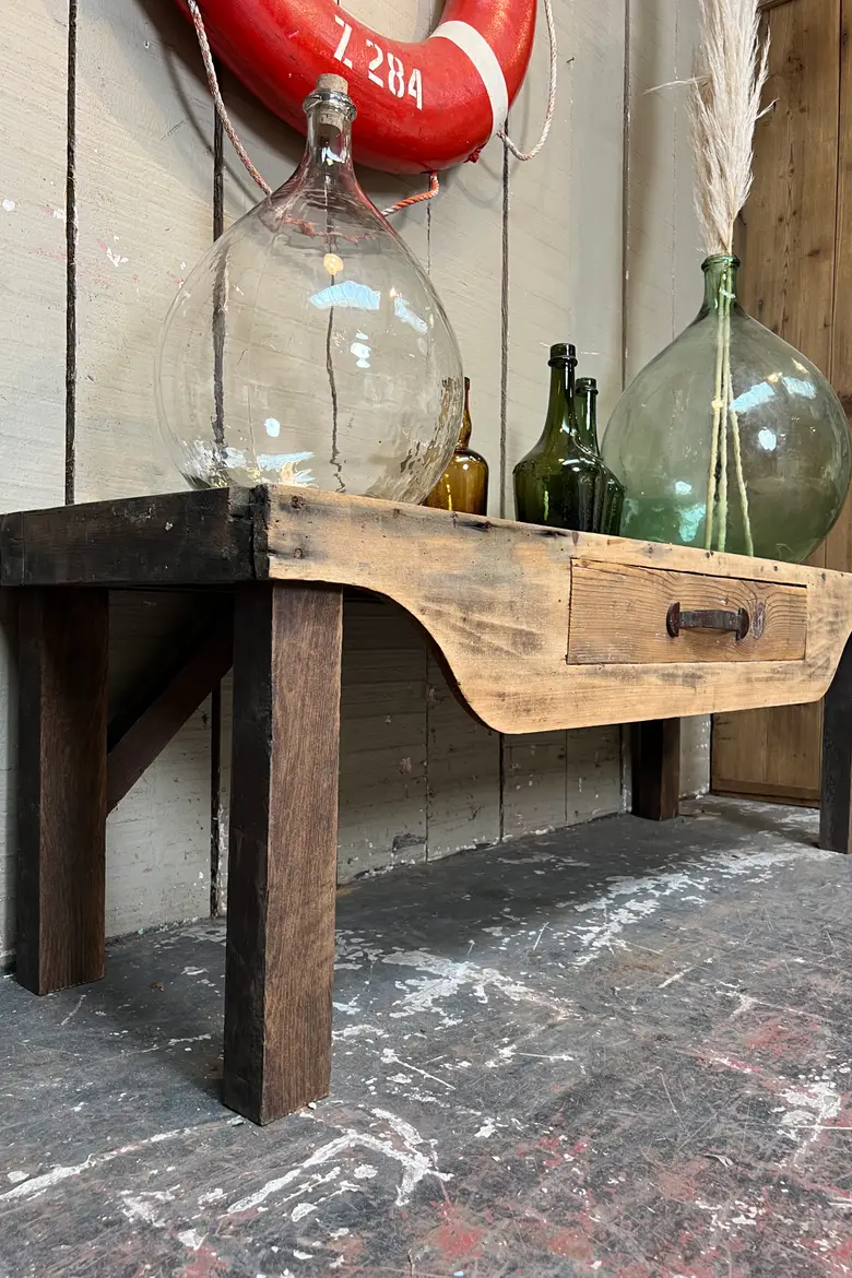 Console / établi bas