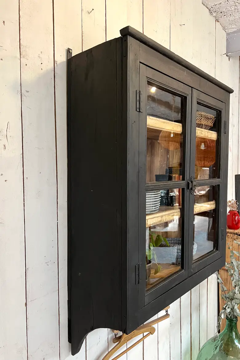 Ancienne vitrine à suspendre Début XXème