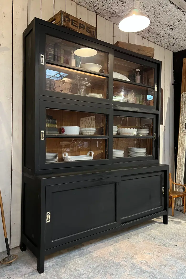 Deux corps vitré Années 70