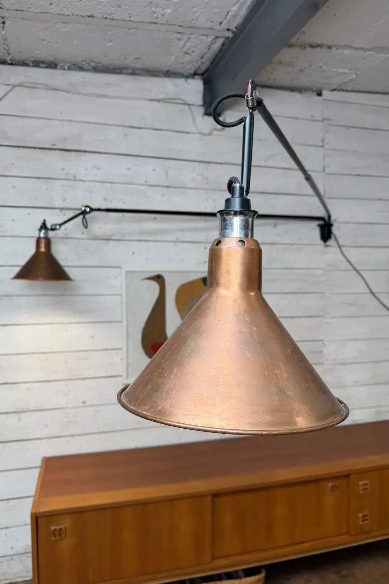Double applique Lampe Gras