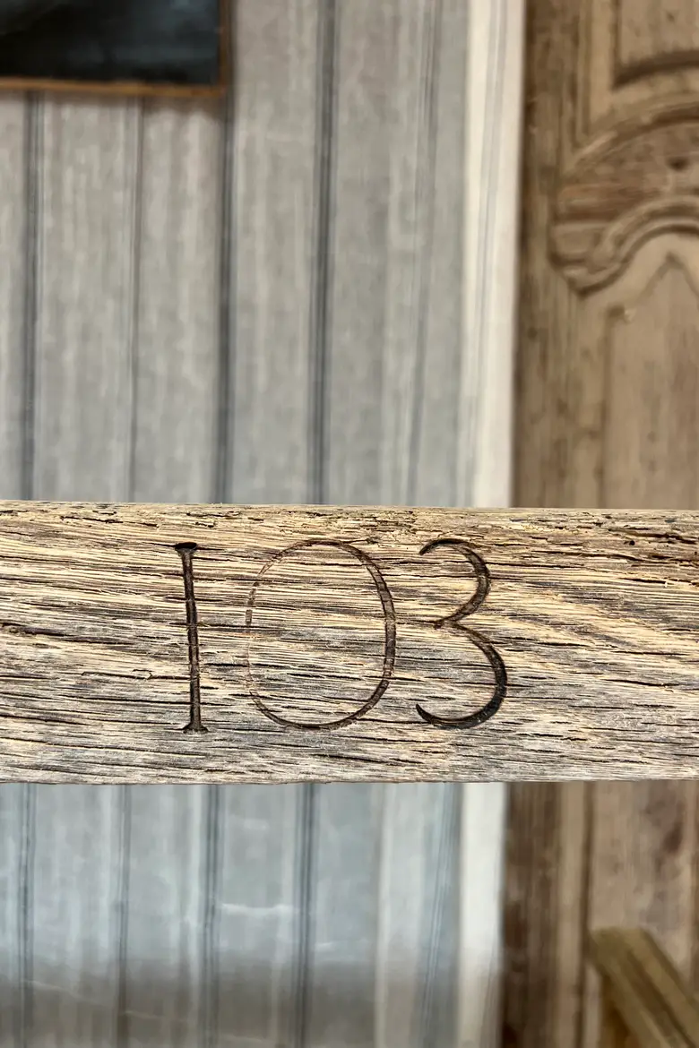 Banc d’église en chêne 18ème