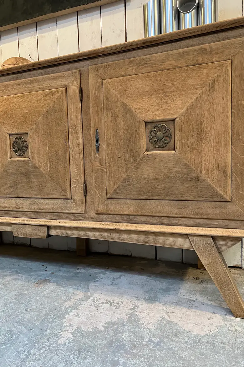Enfilade en chêne Années 50