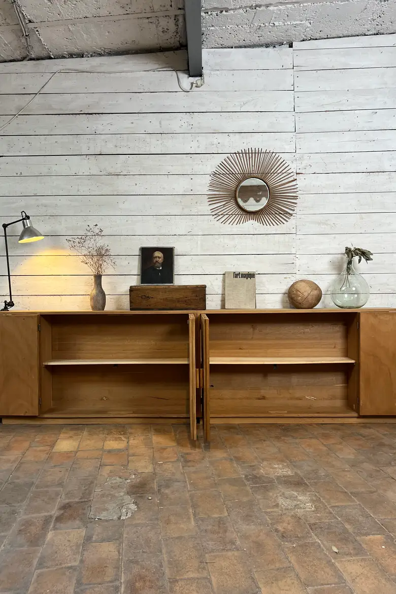 Enfilade en chêne – Années 50