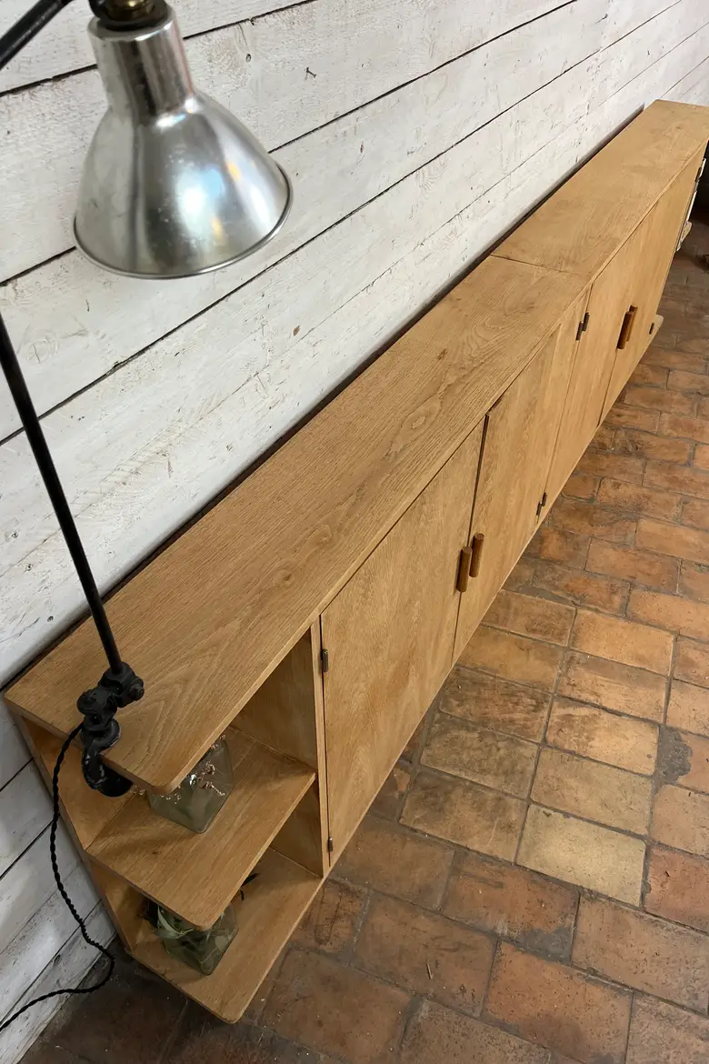 Enfilade en chêne – Années 50