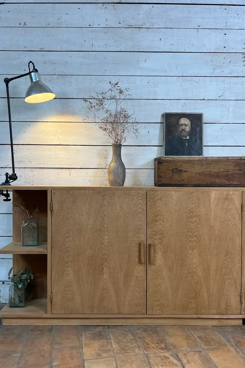 Enfilade en chêne – Années 50
