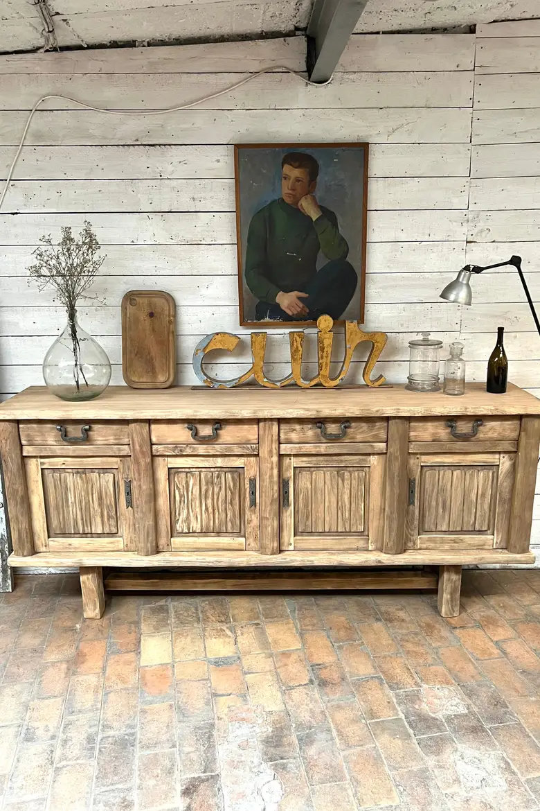 Enfilade scandinave en orme des années 60