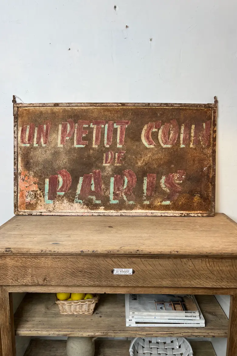 Enseigne de commerce début 20ème — Enseigne de commerce début 20ème