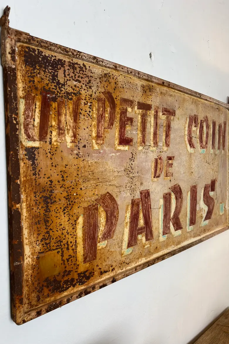 Enseigne de commerce début 20ème — Enseigne de commerce début 20ème