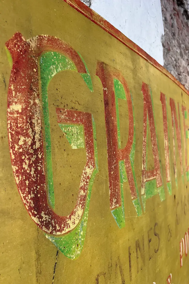 Enseigne de graineterie