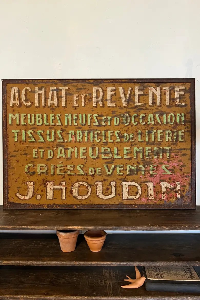 Enseigne de magasin Début XXème