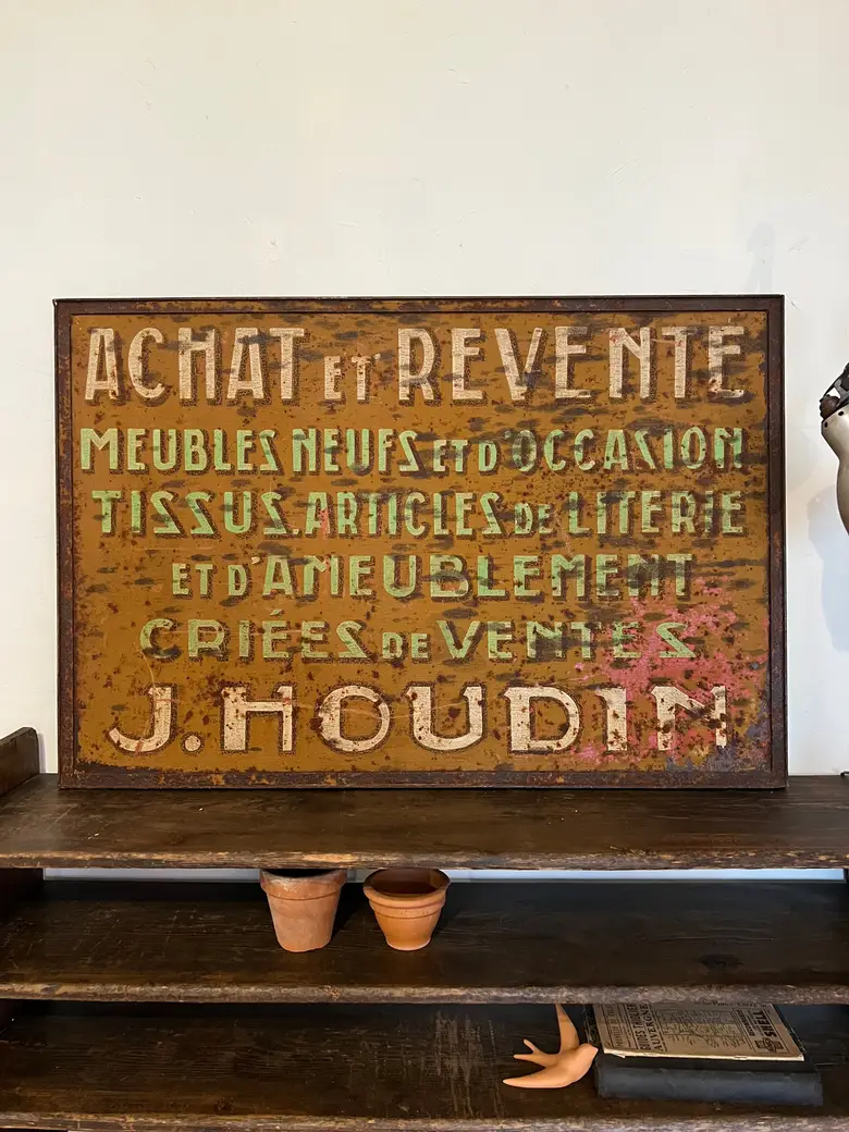 Enseigne de magasin Début XXème
