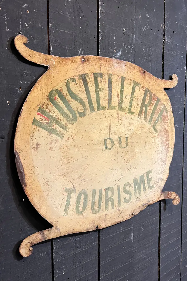 Enseigne d’hôtel 1900
