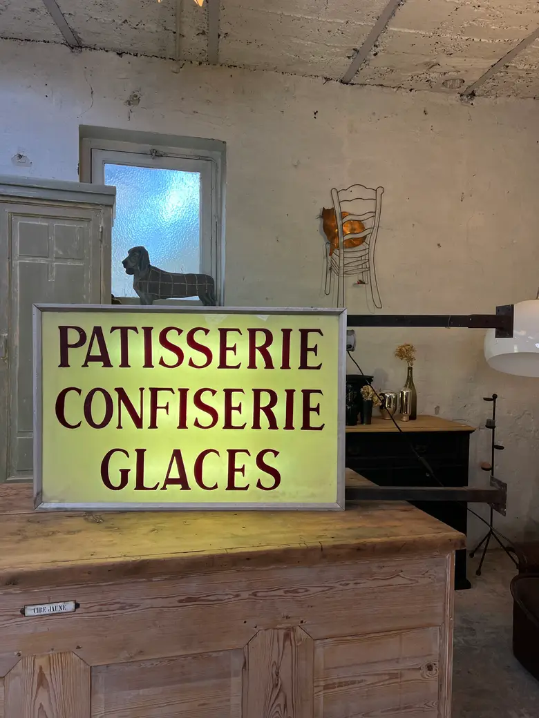 Enseigne lumineuse vintage