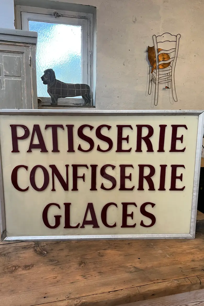 Enseigne lumineuse vintage