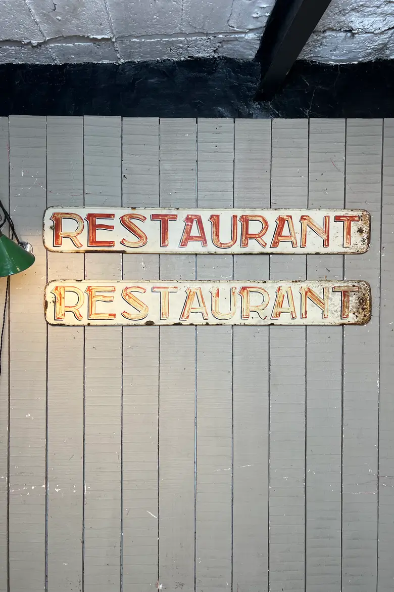 Enseigne Restaurant