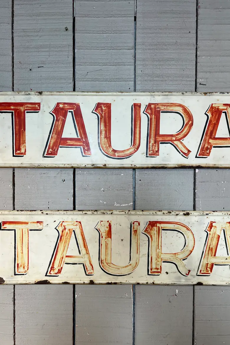 Enseigne Restaurant