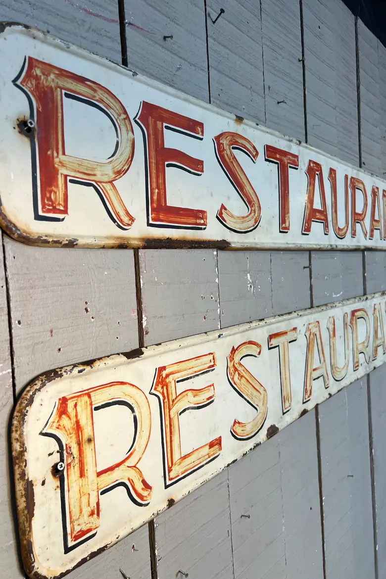 Enseigne Restaurant