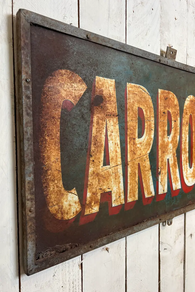 Enseigne vintage “Carrosserie” – Années 50