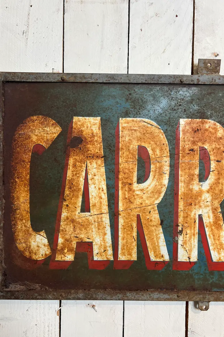 Enseigne vintage “Carrosserie” – Années 50