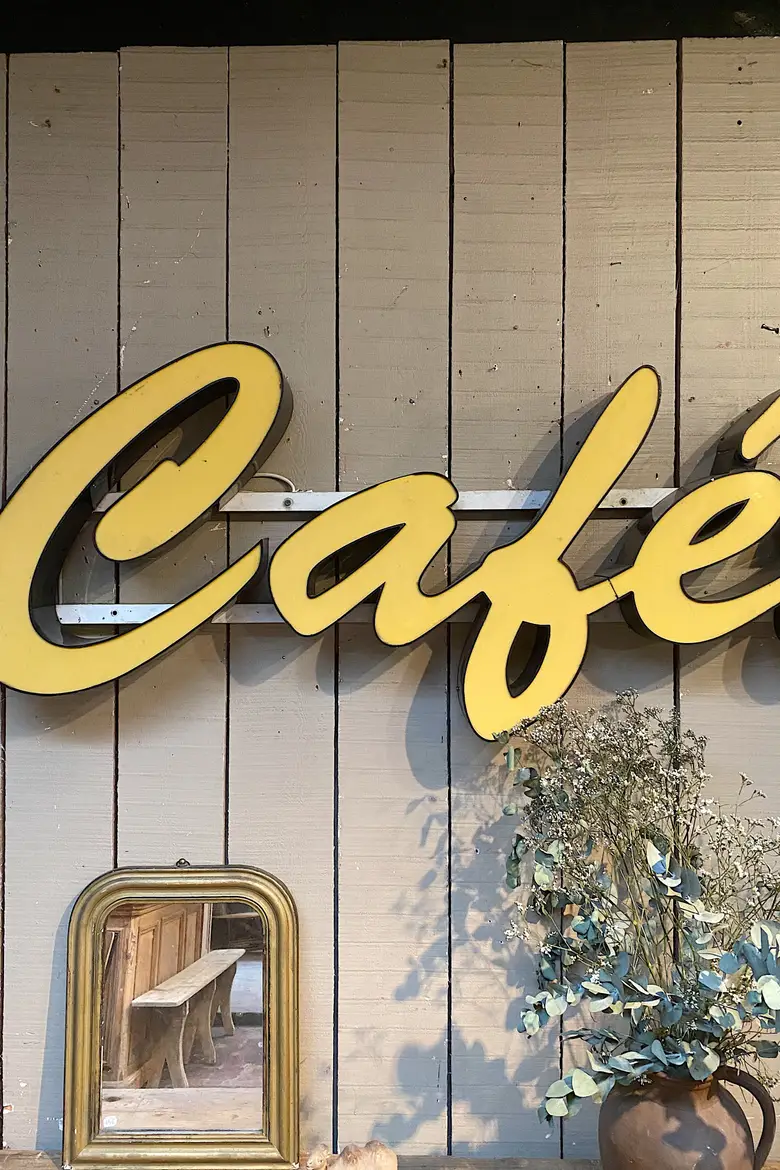 Enseigne vintage de magasin Années 60