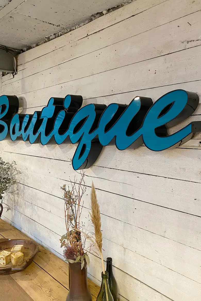 Enseigne vintage de magasin Années 60