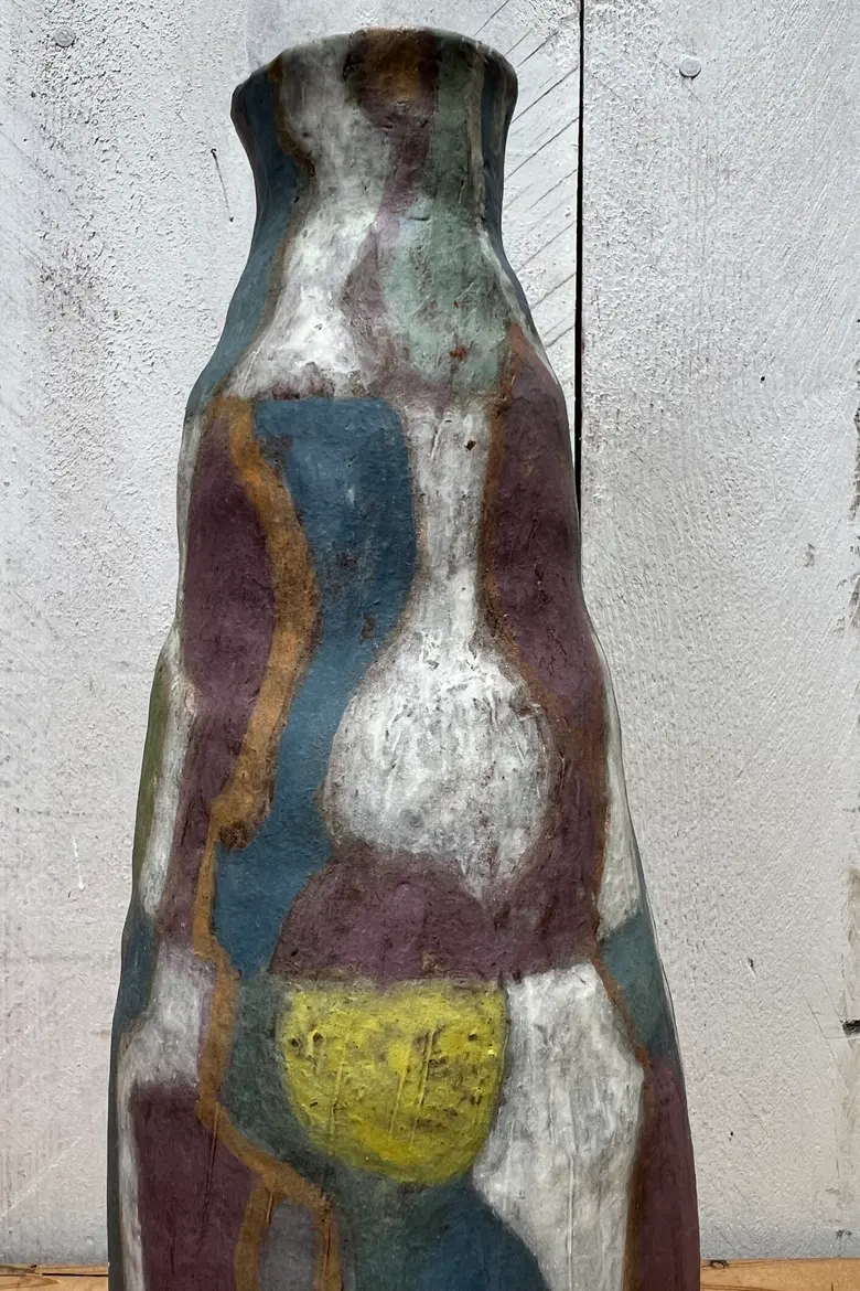 Ensemble de 3 vases scandinaves vintage