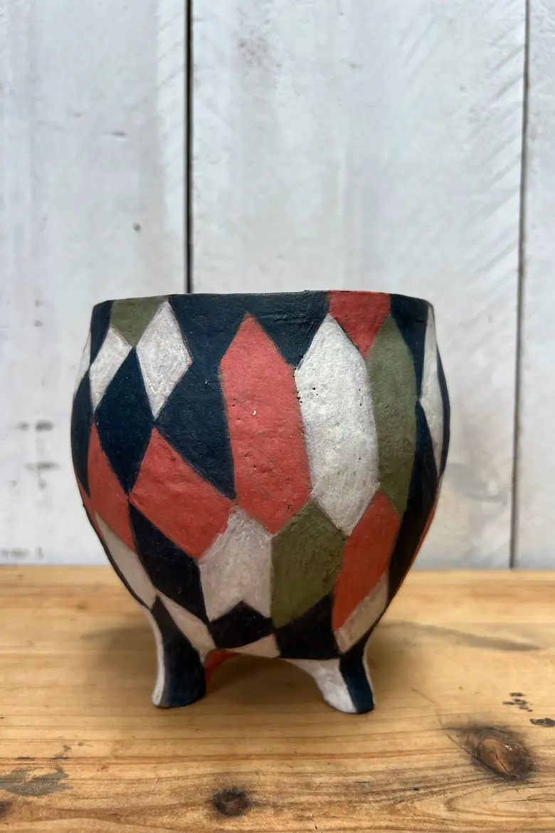Ensemble de 3 vases scandinaves vintage