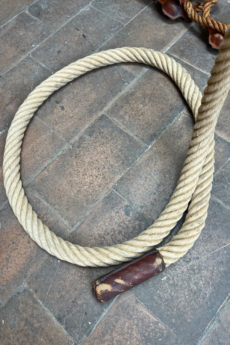 Ensemble de corde et échelle années 50