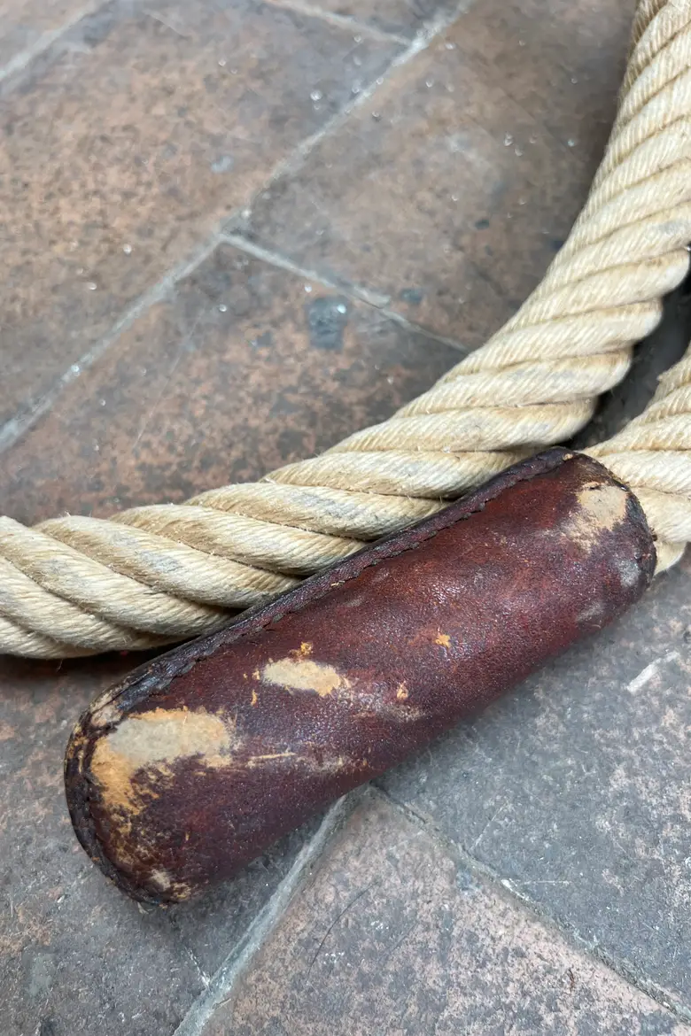 Ensemble de corde et échelle années 50