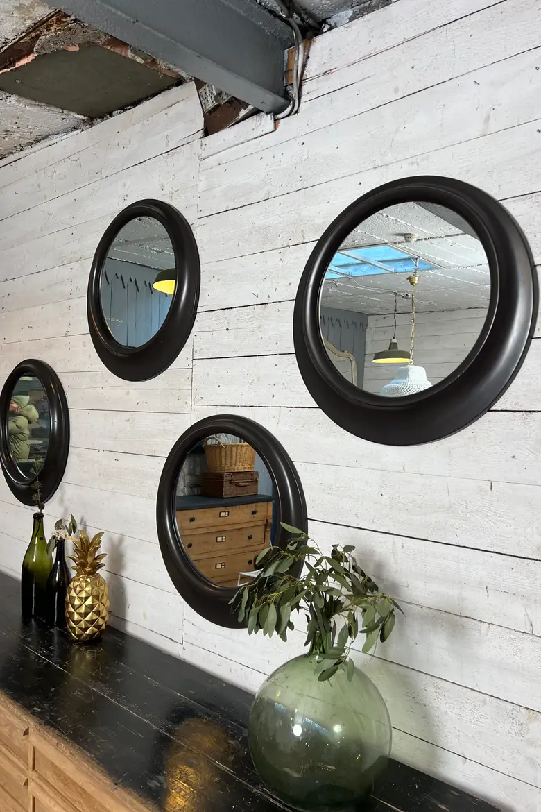 Ensemble de miroirs italiens