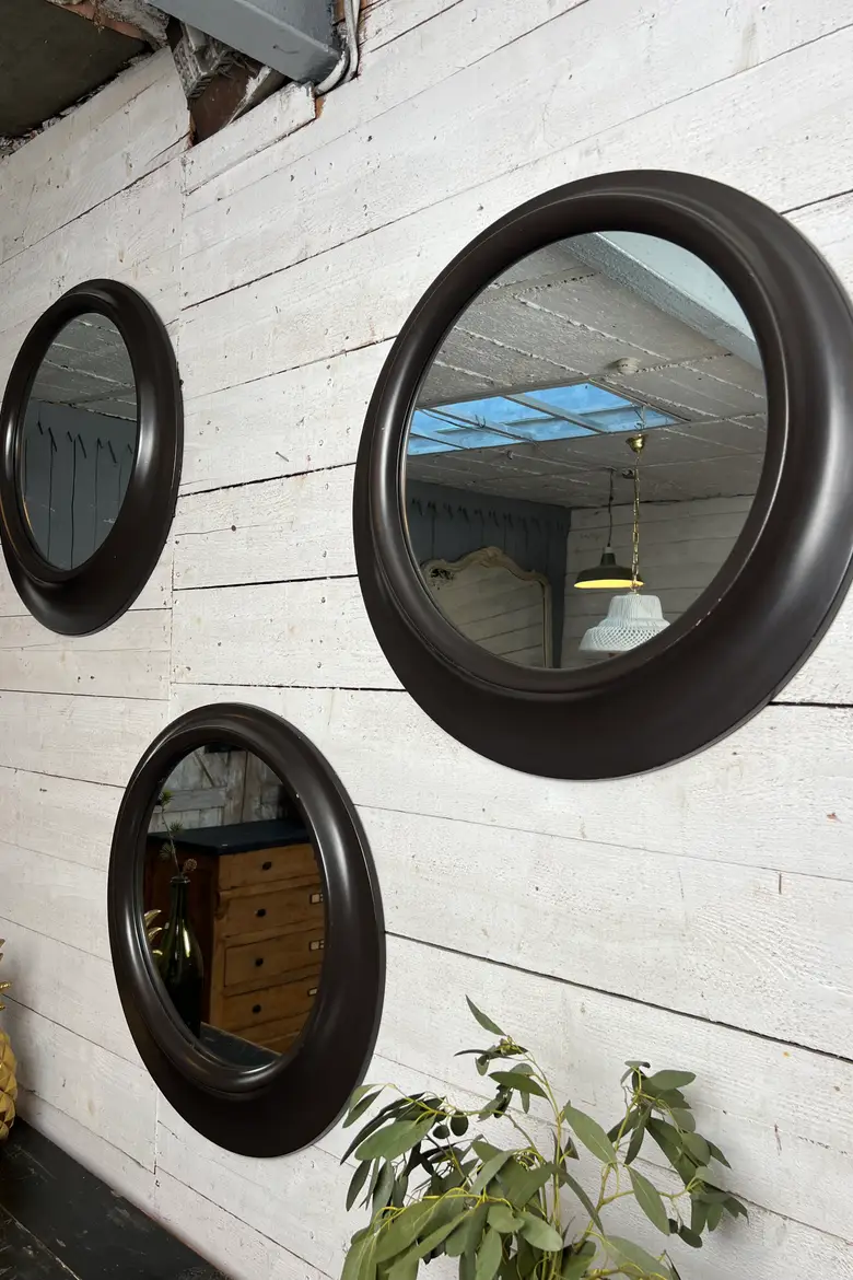 Ensemble de miroirs italiens