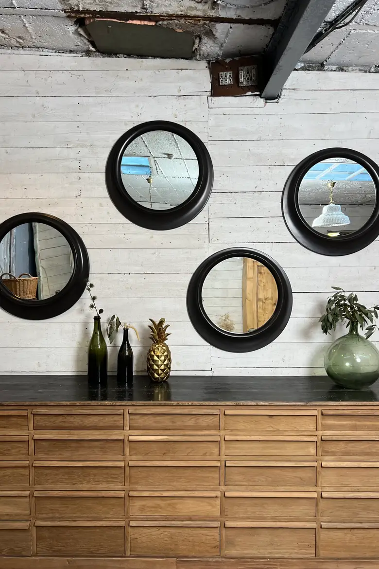 Ensemble de miroirs italiens