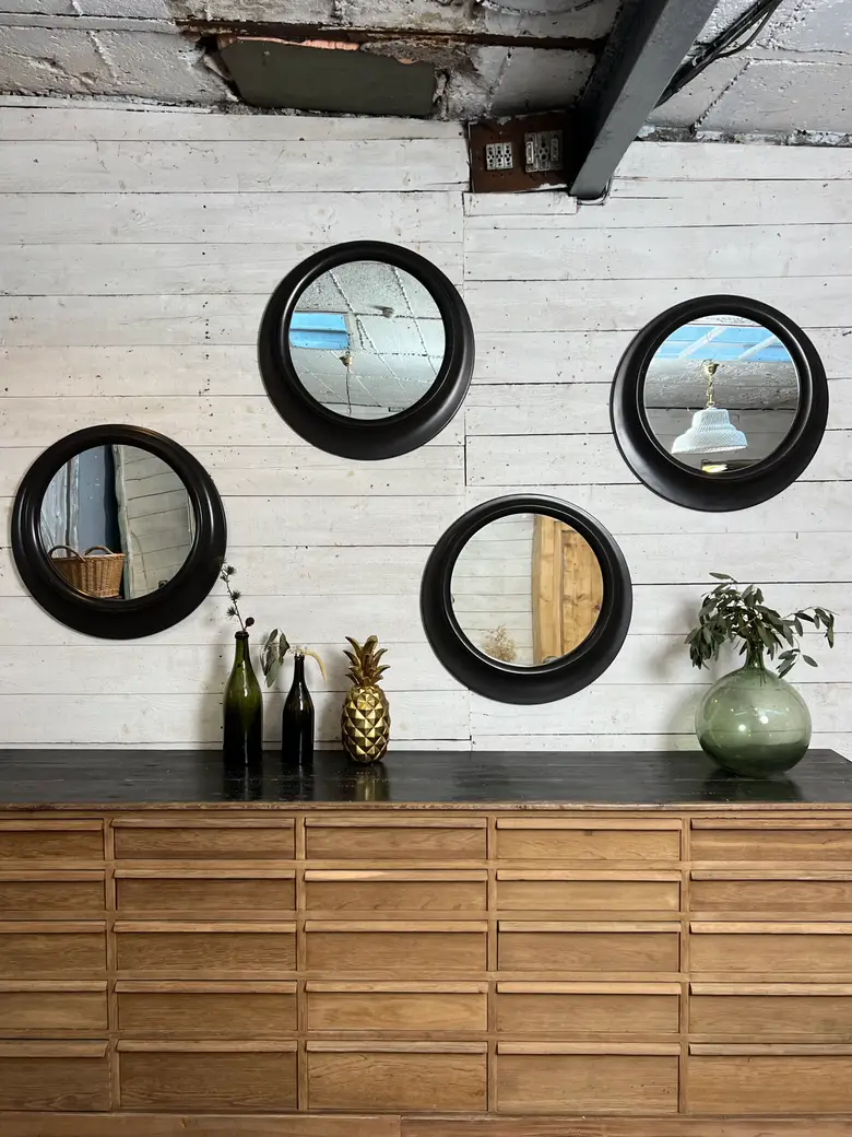 Ensemble de miroirs italiens