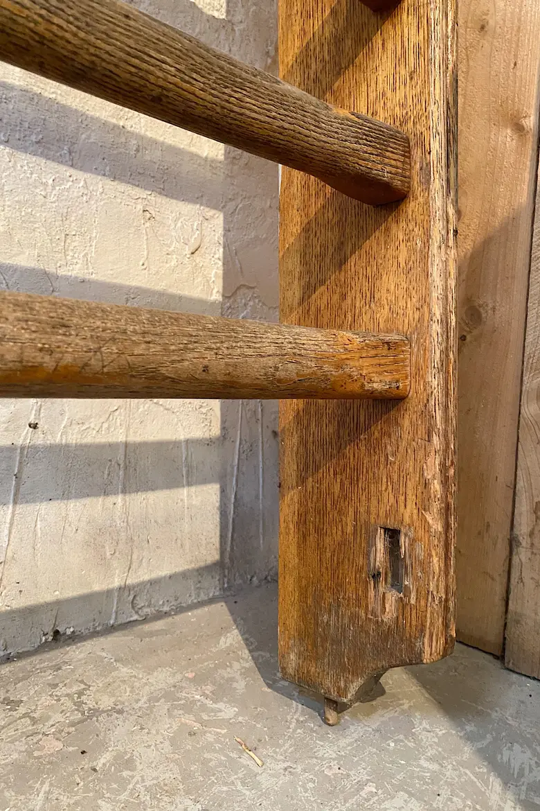 Espalier de gym vintage en chêne