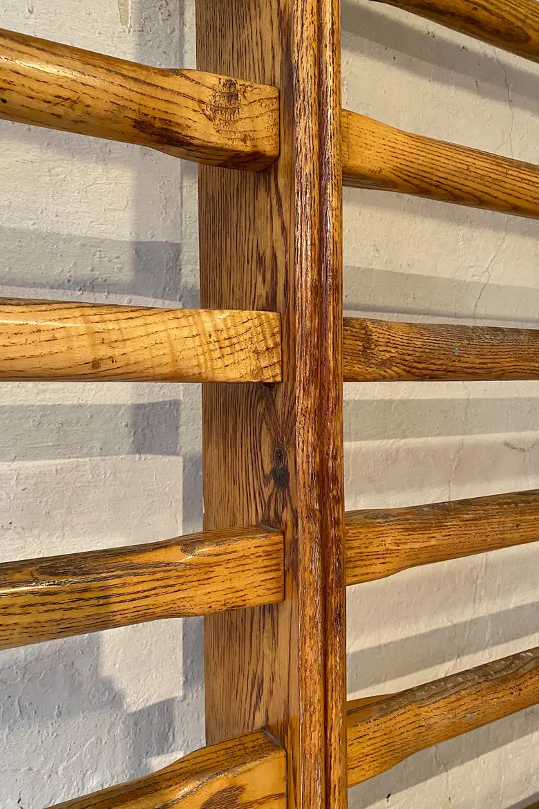 Espalier de gym vintage en chêne