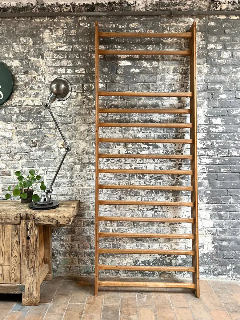 Espalier de gymnastique en hêtre Années 50