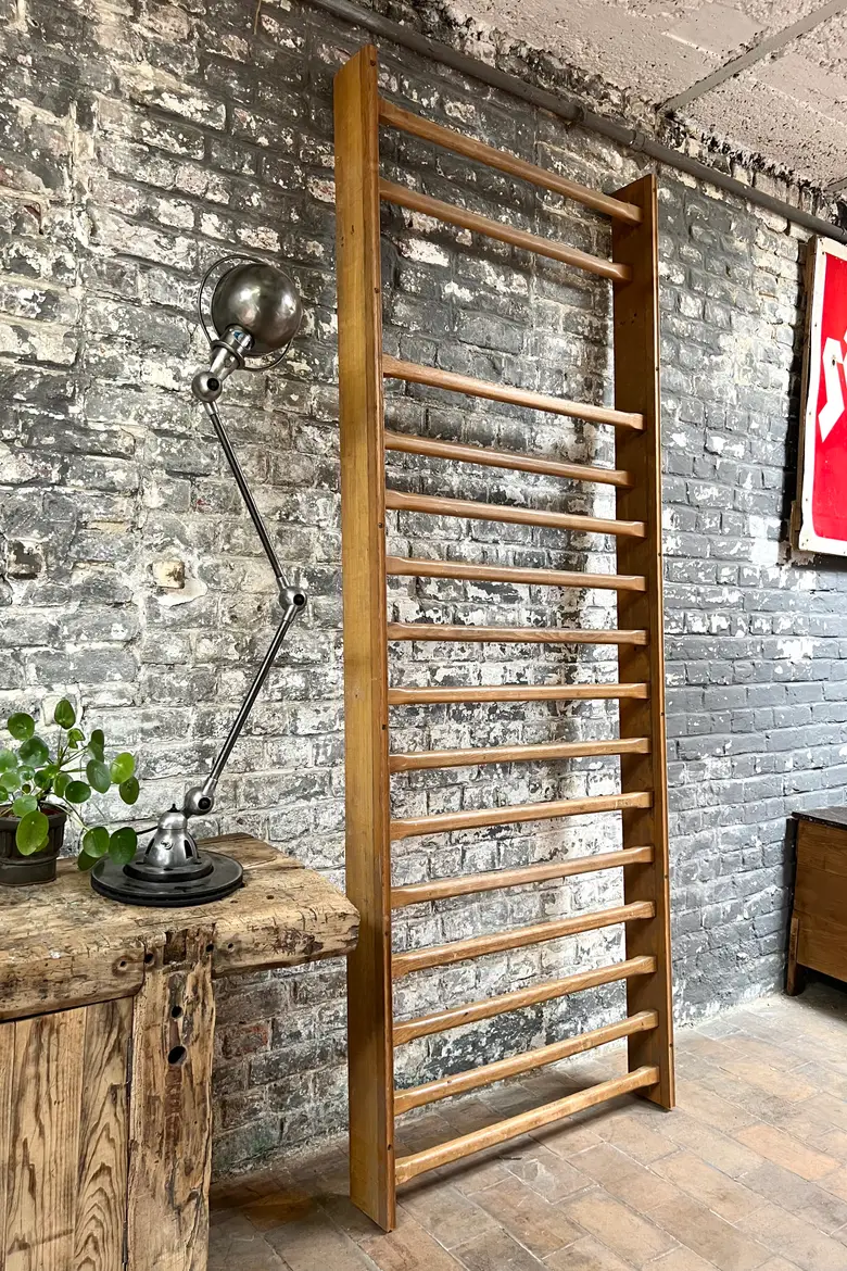 Espalier de gymnastique en hêtre Années 50