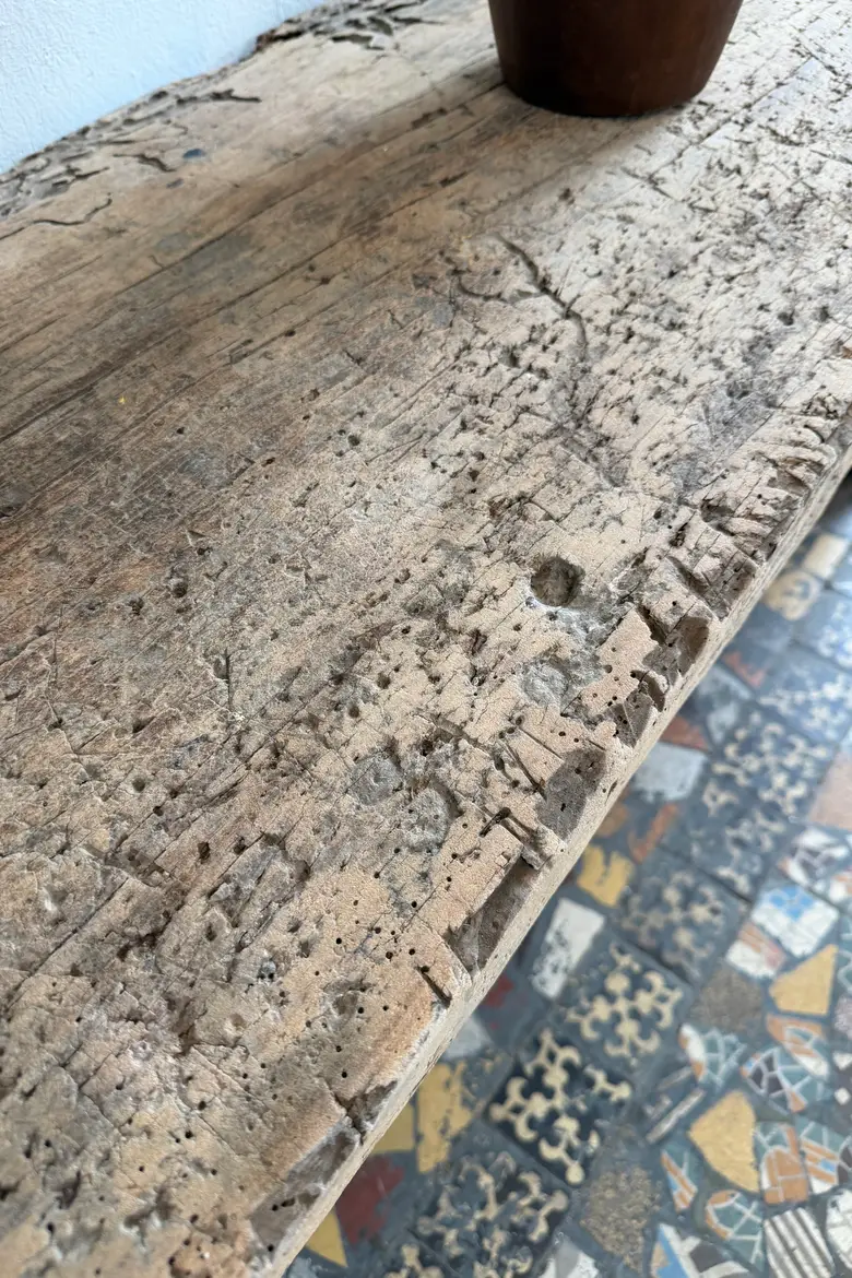 Établi bas ancien