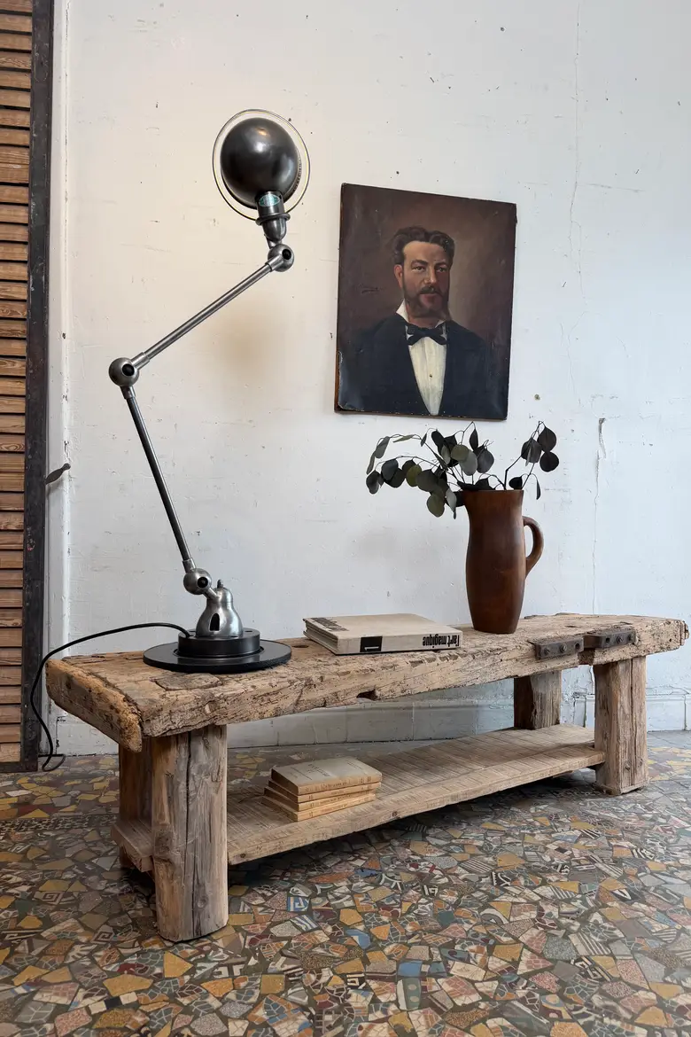 Établi bas ancien