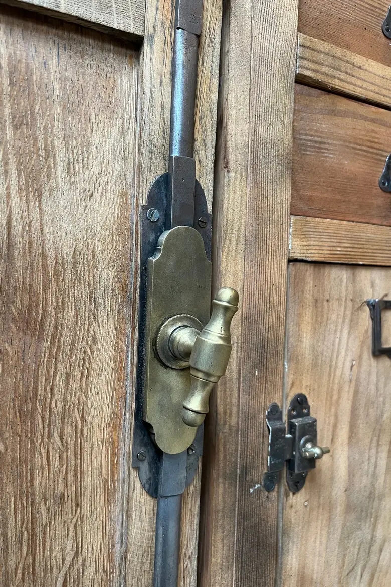 Établi d’atelier en chêne  Début XXème