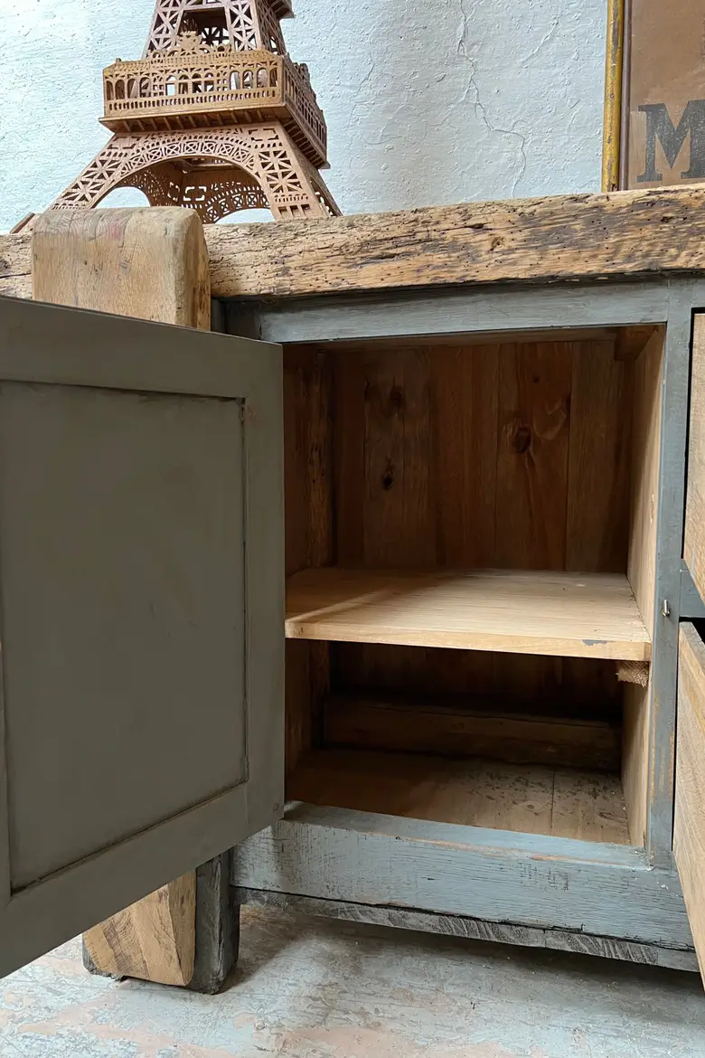 Établi d’atelier patiné Début XXème