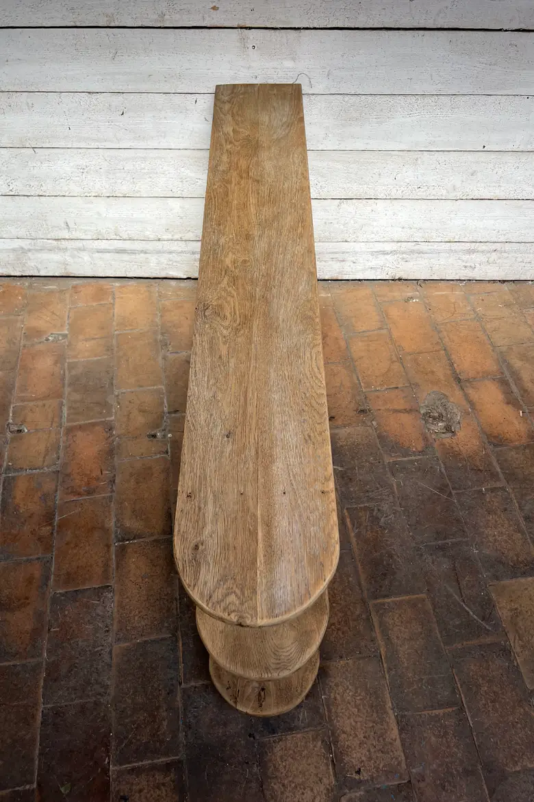 Étagère Art Déco en chêne massif