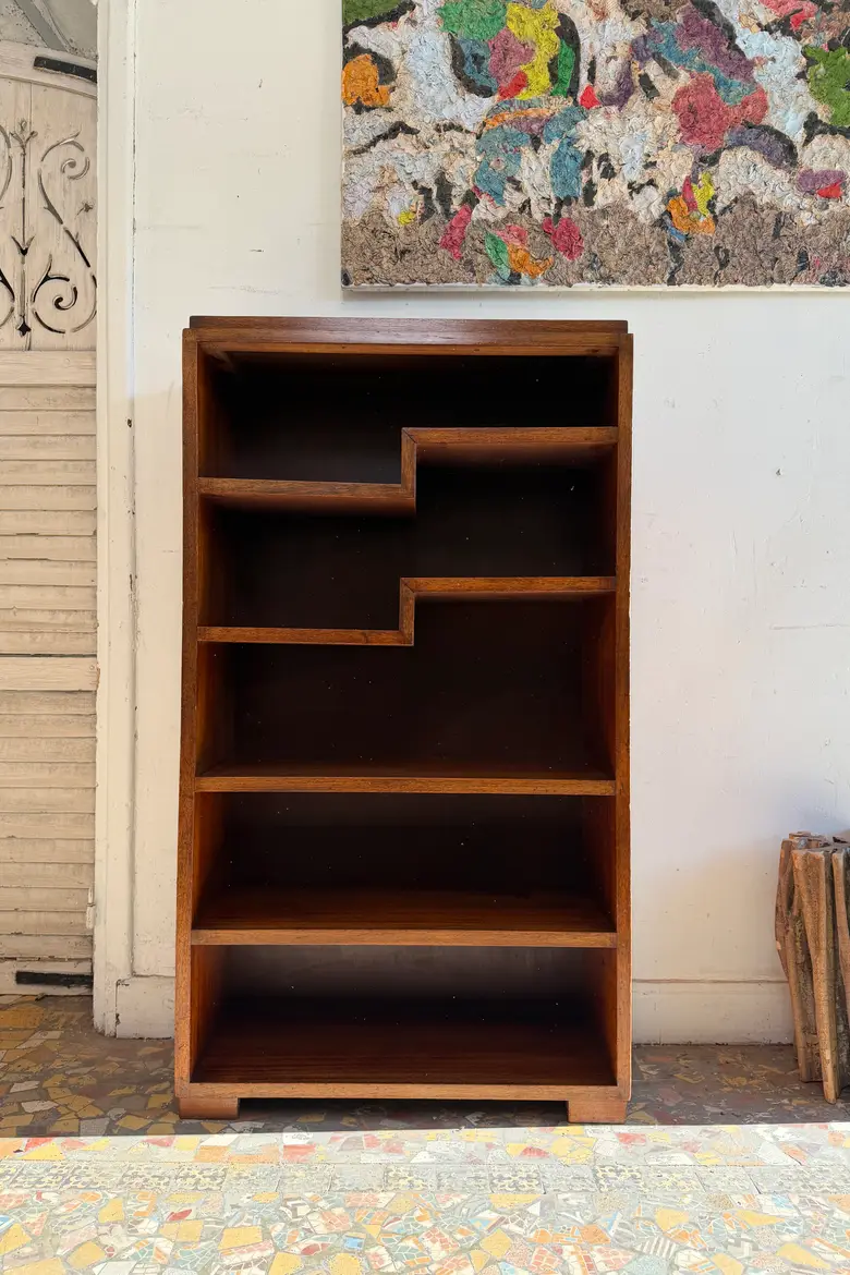 Étagère Art Déco en palissandre
